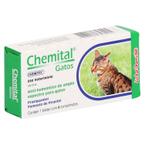 Chemital Vermífugo para gatos 4 comprimidos Chemitec