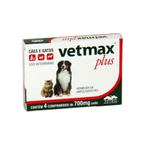 Vermífugo Vetmax Plus Comprimido caixa com 4 comprimidos Vetnil