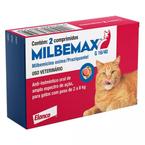 Vermífugo Milbemax G Gatos De 2kg A 8kg Com 2 Comprimidos Elanco