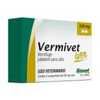 Vermífugo Vermivet Iver Cães 330mg 2 Comprimidos Biovet