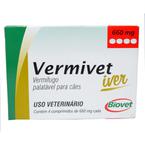 Vermífugo Palatável Para Cães Vermivet Iver 660 Mg 4 Comprimidos Biovet