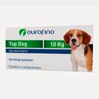 TOP DOG 10kg cx c/ 4 comprimidos Ourofino Ouro Fino