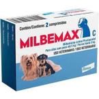 Vermífugo Milbemax C para Cães até 5 Kg 2 Comprimidos