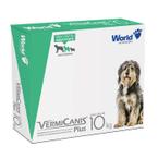 Vermífugo Vermicanis Plus 800mg para Cães até 10kg 4 Comprimidos