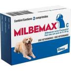Vermífugo Milbemax C para Cães de 5 a 25 Kg 2 Comprimidos