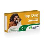 Top Dog Vermífugo Para Cães De Até 10kg Ourofino 4 Comprimidos 4 Comprimidos