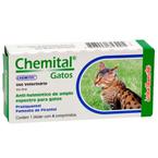 Chemital gatos com 04 comprimidos Marca