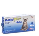 Vermífugo Helfine Plus para Gatos 2 comprimidos