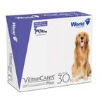 Vermífugo VermiCanis Plus 2,4gr para Cães Acima de 30kg 2 Comprimidos