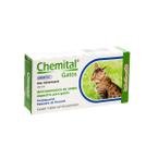 Medicamento Vermifugo Chemital para Gatos 4 Comprimidos Chemitec