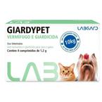 Giardypet 1,2g Vermífugo E Giardicida Para Cães E Gatos Labgard 4 Comprimidos 4 Comprimidos