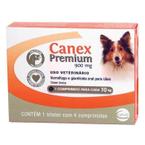 Vermífugo Canex Premium 900mg para Cães 4 Comprimidos Ceva