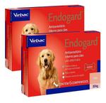 Kit 2 Endogard 30kg C/ 6 Comprimidos Para Cães Virbac