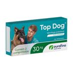 Vermífugo Ouro Fino Top Dog para Cães de até 30 Kg 2 Comprimidos