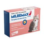 Vermífugo Milbemax Gato Ate 2 Kg 2 Comprimidos Elanco