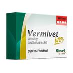 Vermífugo Vermivet Iver Cães 660 Mg 2 Comprimidos Biovet