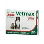 Vermífugo Vetmax Plus 4/Comprimidos Pet Shop Agulhas Negras