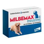 Vermífugo Milbemax C para Cães de 5 a 25 Kg 2 Comprimidos Elanco