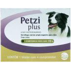 Vermífugo Ceva Petzi Plus 700 mg para Cães 4 Comprimidos