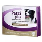 Vermífugo Petzi Plus para Cães de 5 a 10Kg 4 Comprimidos Ceva
