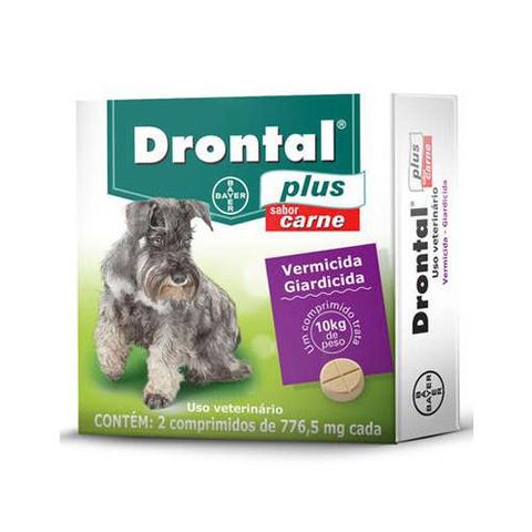 Imagem de Vermífugo Drontal Plus Cães - 2 Comprimidos