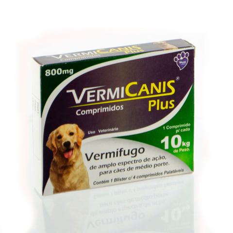 Imagem de Vermicanis 800mg 4 Comprimidos