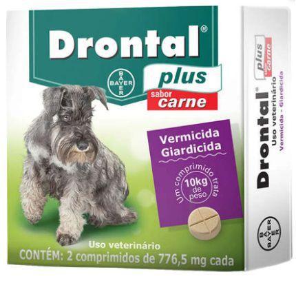 Imagem de Drontal Plus 10kg 2 comprimidos