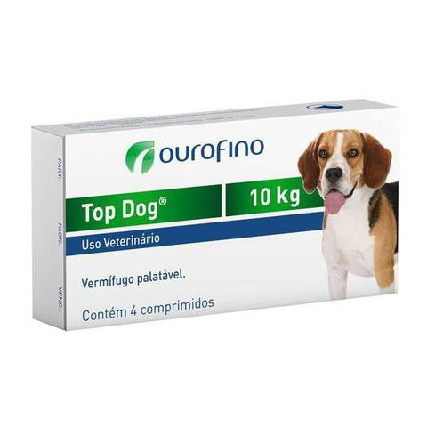 Imagem de Vermífugo Top Dog 10KG - 4/Comprimidos