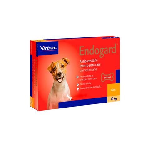 Imagem de Endogard Vermifugo Cães 10 Kg Caixa 6 Comprimidos Virbac