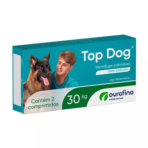 Imagem de TOP DOG 30kg 2 COMPRIMIDOS - Ourofino