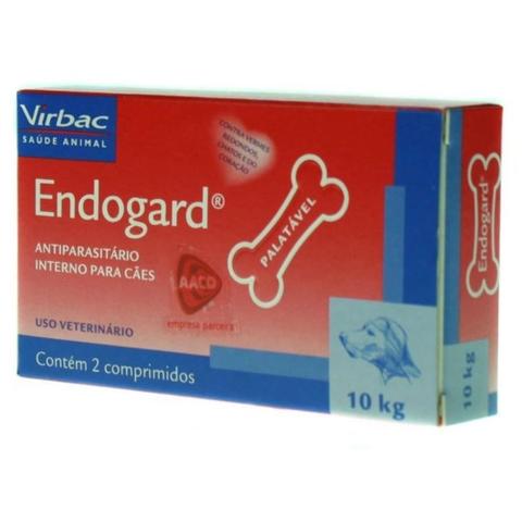 Imagem de Endogard Cães Até 10 Kg- 2 Comprimidos