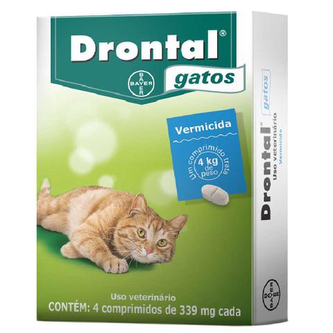 Imagem de DRONTAL GATOS - cx com 4 comprimidos