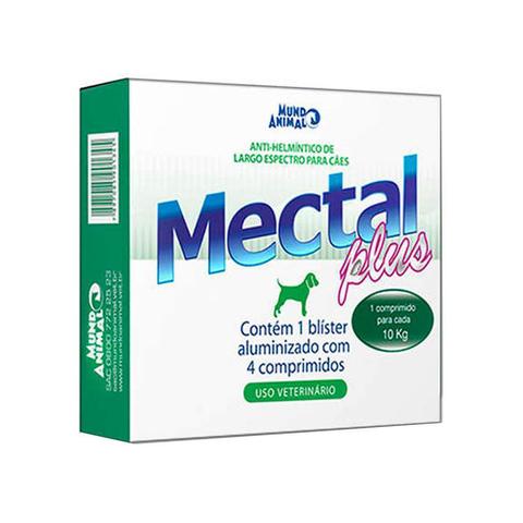 Imagem de Vermifugo Mectal Plus 660 mg Caes 10 kg - 04 Comprimidos
