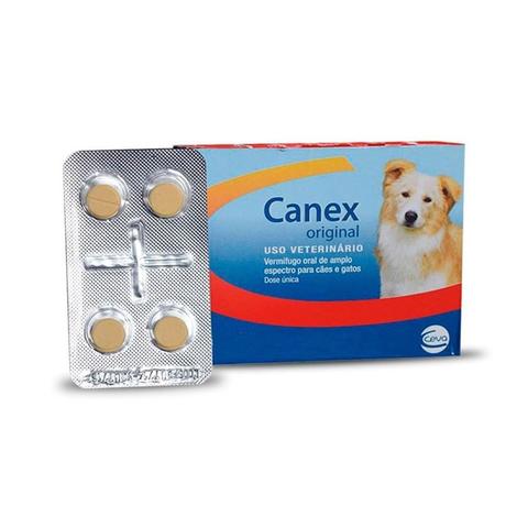 Imagem de Canex Original Vermífugo Cães 4 comprimidos Ceva