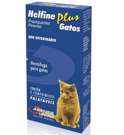 Imagem de Helfine plus Gatos 2 comprimidos - Agener União