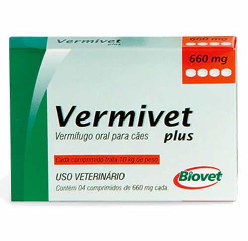 Imagem de Vermivet plus 660 mg - 4 comprimidos